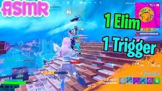 ASMR Gaming  Fortnite Solo 1 Elim = 1 Trigger Word Relaxing Controller Sounds Whispering 