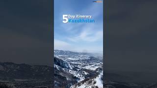 5 days itinerary for Kazakhstan #shorts #kazakhstan #itinerary #travelguide #almaty
