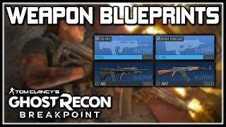 Ghost Recon Breakpoint | Weapon Blueprints & Crafting Weapons