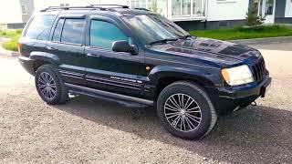 jeep WJ V8 выхлоп в бок