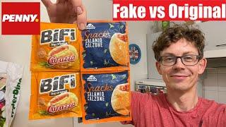 PENNY: Salamio Calzone vs Bifi Carazza im Vergleichs-Test: Fake vs Original