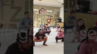 Corporate Yoga session at chicmic India | yoga short | yoga class.
