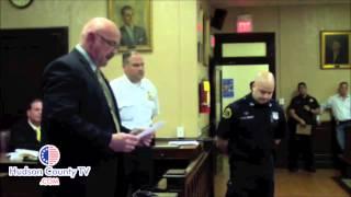 West New York Police Director Bob Antolos Honors Several Officers for Exemplary Police Work