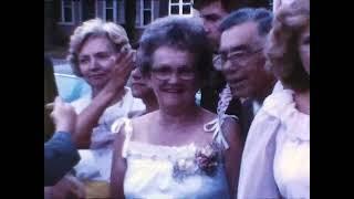 1978 8MM film of cousin Carrie Goodman Becket ND wedding reception