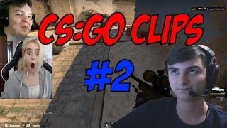 Twitch CS GO CLIPS #2 / Лучшие и смешные клипы кс го / gtfobae, qrush, 1mpala, s1mple, ceh9, evelone