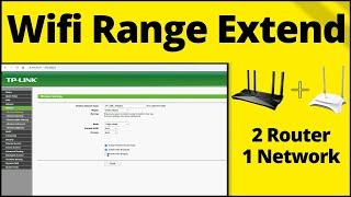 wifi range extender | Convert router to range extender | tp-link