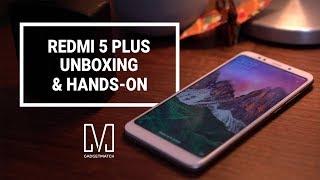 Redmi 5 Plus Unboxing and Hands-on (Redmi Note 5)