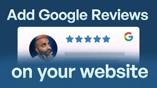 How to Display Google Reviews on Your Website Easily | Smash Balloon Reviews Feed Pro Plugin