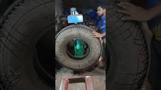 #Second #belt #tyre resoling cooling #processing #diy #automobile #