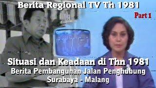 Berita Regional TV thn 1981,situasi dan keadaan th 1981