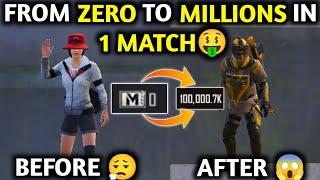 From ZERO To MILLIONS In 1 MATCH  PUBG METRO ROYALE CHAPTER 26
