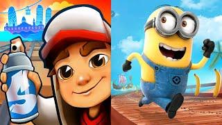 Subway Surfers VS Minion Rush Running Game - Gameplay 2022