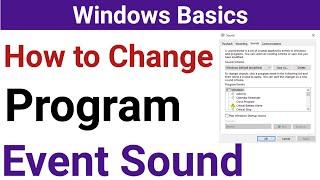 A Guide to Switching Program Event Sound in Windows 10 and 11: Insider Tips