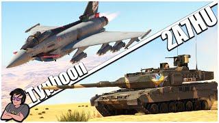 This End Game Duo Absolutely BULLIES Top Tier - Leopard 2A7HU & Typhoon - War Thunder