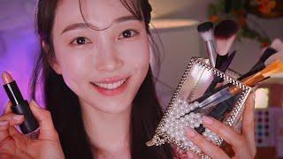 ASMR(Sub) 데이트 준비 도와줄게요 (메이크업 하는 소리, 후시녹음, 빠르고 정확하게!)