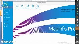 How to carry out distance calculator on MapInfo Professional