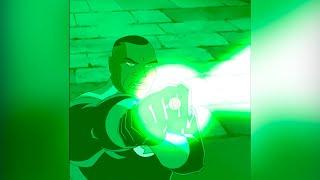 Green Lantern (John Stewart) (DCAU) Powers and Fight Scenes - Justice League Season 1