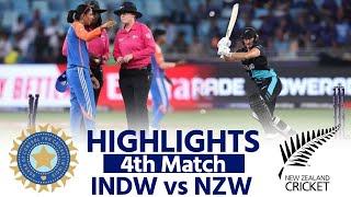 India W v New Zealand W Highlights: ICC Womens T20 World Cup Highlights: | IND W vs NZ W Highlights