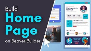 How to Build an Exciting Home Page in WordPress using Beaver Builder #WordPress
