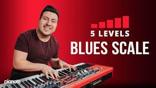 The Best Scale To Begin Improvising (Blues Scale Beginner Piano Lesson)