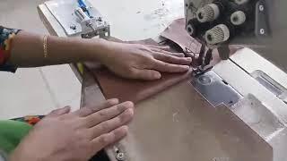 Process development "Pocket Hemming" simple but improve productivity, garments machine