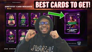 Unlocking Every Amethyst Token Market Reward In WWE2K23 My Faction!