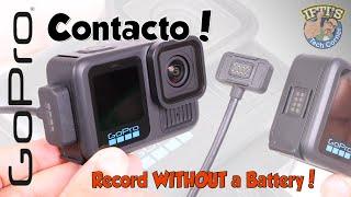 GoPro Contacto Magnetic Door & Power Cable Kit - Capture with no battery?! - REVIEW