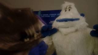 Migo and Meechee yeti mascots from Small Foot