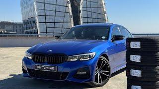 The BMW G20 320i gets new tyres | Radar Dimax R8+ Ultra High Performance tyres