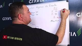 Como Fabricar Uma Escada Parte 01 - Como Calcular os Degraus