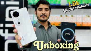 Vivo V40 unboxing and detail review #vivo #v40