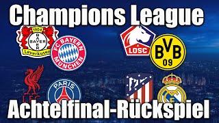 Champions League Prognose 2024/25: Achtelfinal-Rückspiele – Alle Spiele & Tipps!