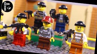 Lego Bank Heist Gone Bad FULL MOVIE Cash Brothers Hospital Robbery Crazy Compilation Police Crook