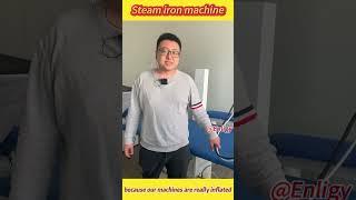 How to use a steam ironing machine? Come and watch our instructional video#steammachine