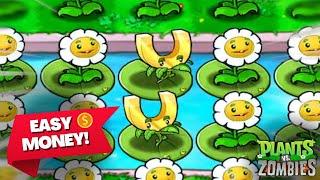 Best GOLD FARMING STRATEGY in Plants vs. Zombies! 