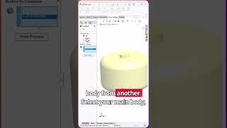 Simplify Your Models with the Combine Command in SolidWorks! #3dprinting #cadconcepts #cadtutorials
