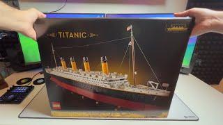 How to build the Lego Titanic - Longest Lego set EVER!