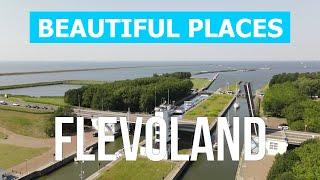 Flevoland best places to visit | Trip, review, holidays, attractions, rest | Netherlands 4k drone