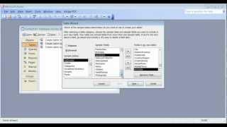 Microsoft Access 2003 pt 1 (tables)