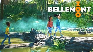 Building a Floating Log Lagoon in Planet Zoo! | Bellemont Zoo