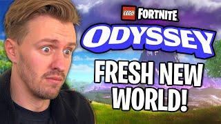 I Started A NEW WORLD In LEGO FORNITE ODYSSEY! @LEGOFortnite #EpicPartner