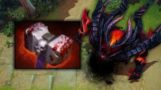 Skull Basher on Shadow Fiend Dota 2