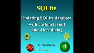 How to update SQLite data with custom layout and Alert dialog in android studio