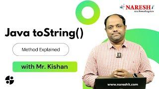 Java toString Method Explained | NareshIT