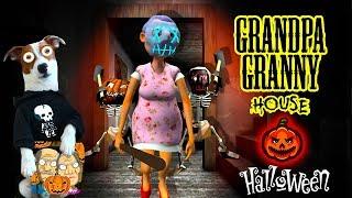 Хэллоуин Grandpa And Granny House Escape ► Полное прохождение