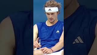 Sasha Zverev use insulin pump while match #shorts #tennis