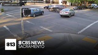Surveillance video captures deadly crash near downtown Sacramento