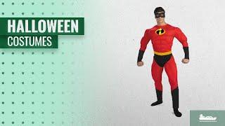 Disguise Men Halloween Costumes [2018]: Disguise Unisex Adult Deluxe Muscle Mr Incredible, Multi,