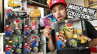 Collection of Super Mario Bros Movie toys!!