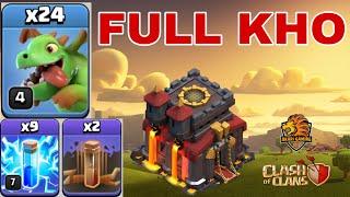 COMBO FARM TÀI NGUYÊN CỰC GIÀU TH10 Clash of clans | Akari Gaming